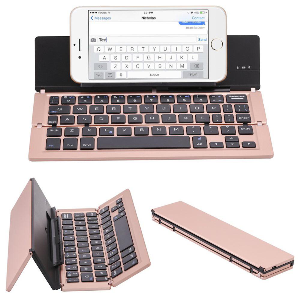 Mini Teclado Bluetooth Plegable – Trabaja Desde Cualquier Lugar